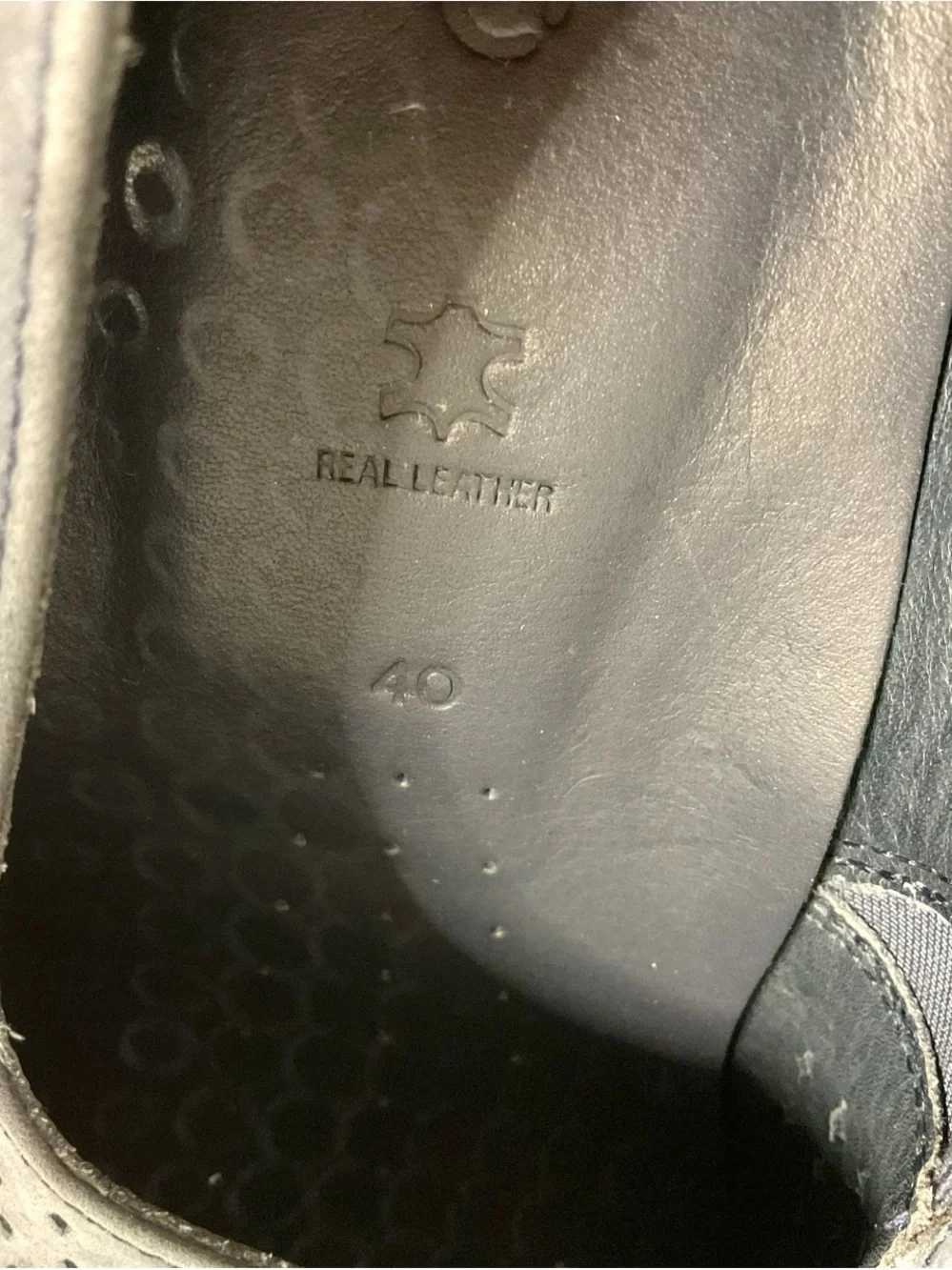ECCO Felicia Slip-On Women’s Wedge Shoe in Blue EU 40/US 9-9.5